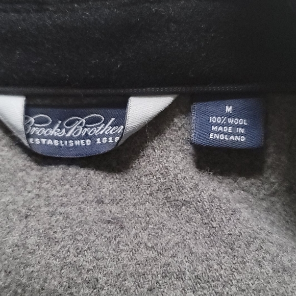 Brooks Brothers Wool Topcoat - Picture 3 of 3